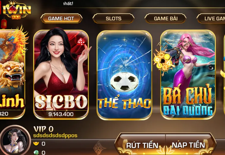 Thể Thao IWIN CLUB Thiên Đường Cá Cược Với Tỷ Lệ Thắng Đỉnh Cao Thế Giới